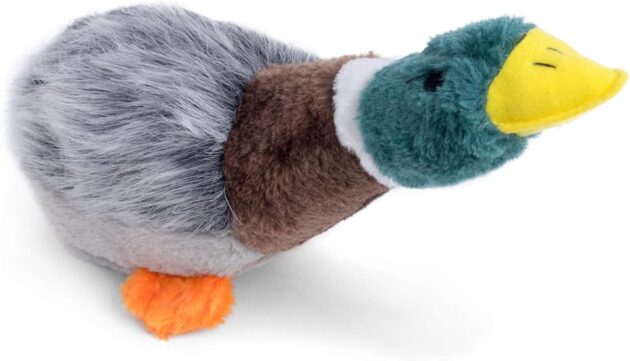 Petface Honking and Squeaky Duck Plush Dog Toy - Image 2